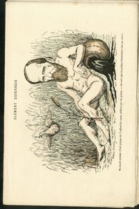 Illustration von Charles Gilbert-Martin (1839-1905) in „Zeitgenössische Grimassen“
