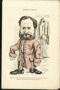 Illustration von Charles Gilbert-Martin (1839-1905) in Grimaces contemporaines