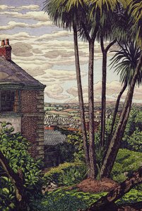 Ein Garten in Newlyn von Charles Ginner