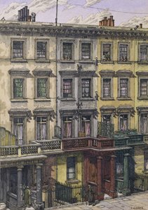 London Terrace von Charles Ginner