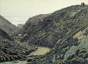 Das Valency-Tal, Boscastle, Cornwall