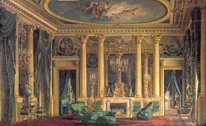 Ein Salon im Hotel von Monsieur Basile Parent, Place Vendome, Paris, 1866