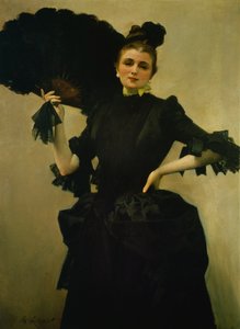 Porträt von Madame Closmenil von Charles Giron