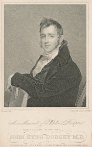 John Syng Dorsey, M.D. von Charles Goodman and Robert Piggot, after Thomas Sully