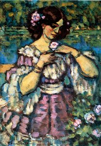 Frau mit Rose, 1901