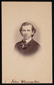 Porträt von John Wanamaker von Charles H Spieler