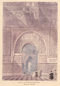Eingang zur Halle der Botschafter, Alcazar in Sevilla