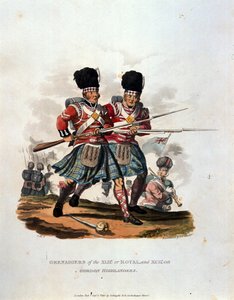 Grenadiere des 42. (oder Royal) und 141. oder Gordon Highlanders, aus 