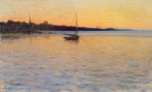Dämmerung über dem Wasser, 1892
