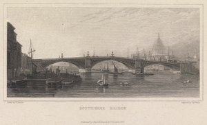 Southwark Bridge von Charles Heath