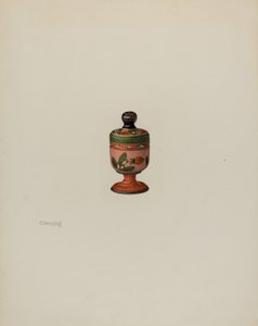 Pa. Deutscher Safranbehälter von Charles Henning