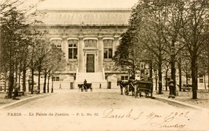 Palais de Justice/Paris/Seine/Ile de France/Frankreich von Augustus Kollner
