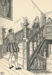 Treppe aus dem 16. Jahrhundert, 1931