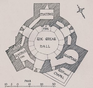 Orford Castle, Suffolk. Nach dem Plan von Mr. Cautley, 1931 von Charles Henry Bourne Quennell