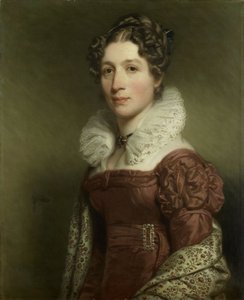 Jacoba Vetter (1796-1830), Ehefrau von Pieter Meijer Warnars, Amsterdamer Buchhändler von Charles Howard Hodges