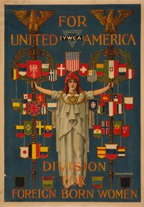 Für Vereinigte Amerika, YWCA-Abteilung für ausländische Frauen von Charles Howard Walker
