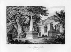 Grab von Edmund Waller, Beaconsfield, Buckinghamshire, 1840 von Charles J. Smith