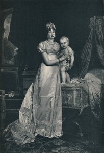 Maria Louisa und der König von Rom, 1812, 1896 von Charles J. State