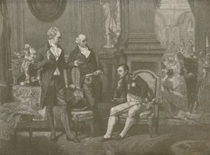 Napoleon, Goethe und Wieland, 1808, 1896