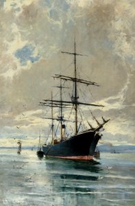 Vor Anker von Charles James Lauder