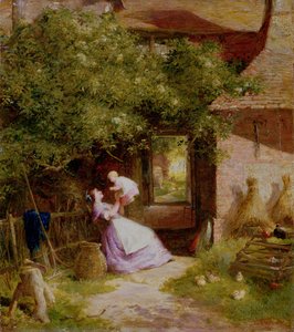 Mutter und Kind von Charles James Lewis