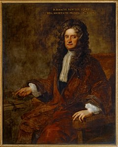 Porträt von Sir Isaac Newton