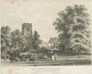 Rugeley Kirche von Charles Joseph Hullmandel