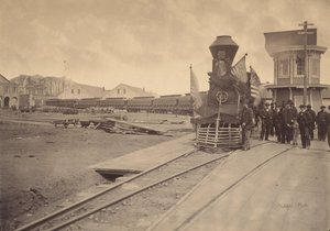 Der Lincoln-Begräbniszug, Philadelphia, 22.-24. April 1865 von Charles L. Philippi