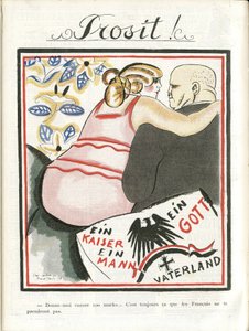 Illustration von Chas-Laborde (1886-1941) in Le Rire von Charles Laborde
