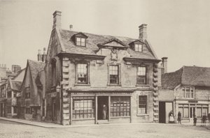 Häuser in Stamford, Lincolnshire, Marktplatz