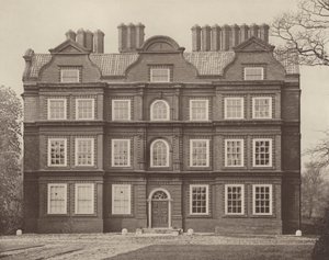 Kew Palace, die Südfront von Charles Latham