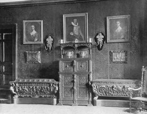 Teil des Esszimmers von Charles Latham
