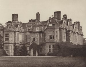 Swateley Hall, Uxbridge, die Eingangsfront von Charles Latham