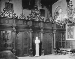 Die Hallenabschirmung im Wadham College, Oxford von Charles Latham