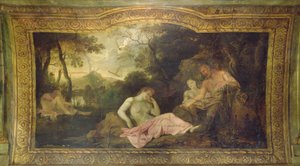Decke des Hôtel La Rivière (Detail)