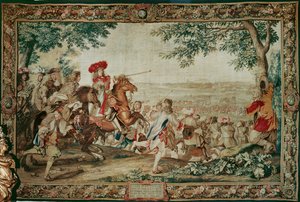 Einzug von Ludwig XIV. in Dünkirchen von Charles Le Brun