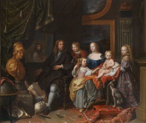 Everhard Jabach und seine Familie, ca. 1660