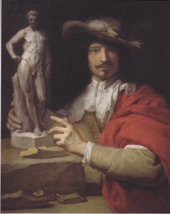 Porträt des Bildhauers Nicolas le Brun von Charles Le Brun