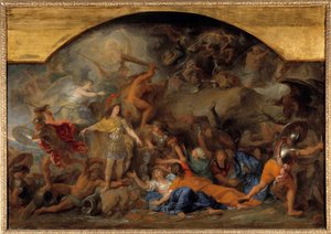 Holländischer Krieg: Die Franche-Comté zum zweiten Mal erobert 1674 von Charles Le Brun