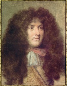 Porträt von Ludwig XIV. (1638-1715) als junger Mann von Charles Le Brun