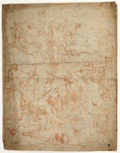Steinigung des Heiligen Stephanus von Charles Le Brun
