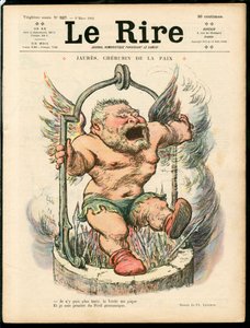Titelbild von „The Laughter“, Satirisch in Farben von Charles Leandre