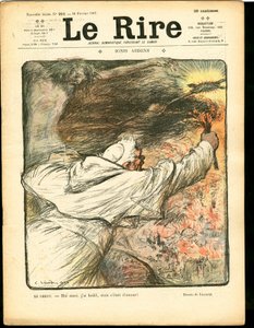 Cover von „Das Lachen“, Satirisch in Farben