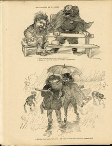 Illustration von Charles Leandre (1862-1934) in Le Rire