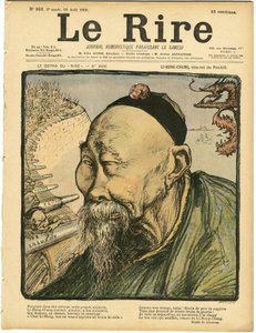 Illustration von Charles Leandre (1862-1934) für das Cover von Le Lire von Charles Leandre