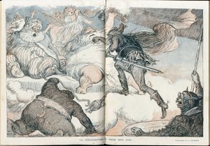 Illustration von Charles Leandre (1862-1934) in „Fantasio“
