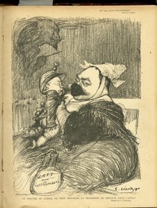 Illustration von Charles Leandre (1862-1934) in Le Lire von Charles Leandre