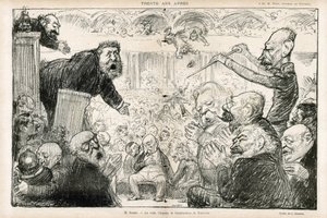 Illustration von Charles Leandre (1862-1934) in Le Rire