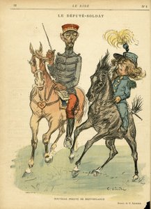 Illustration von Charles Leandre (1862-1934) in Le Rire
