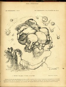 Illustration von Charles Leandre (1862-1934) in Le Rire